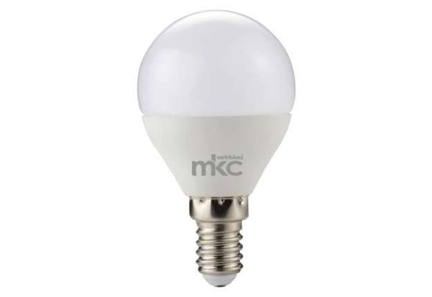 Immagine di Lampadina MKC Minisfera LED E14 440 lumen bianco naturale 499048007