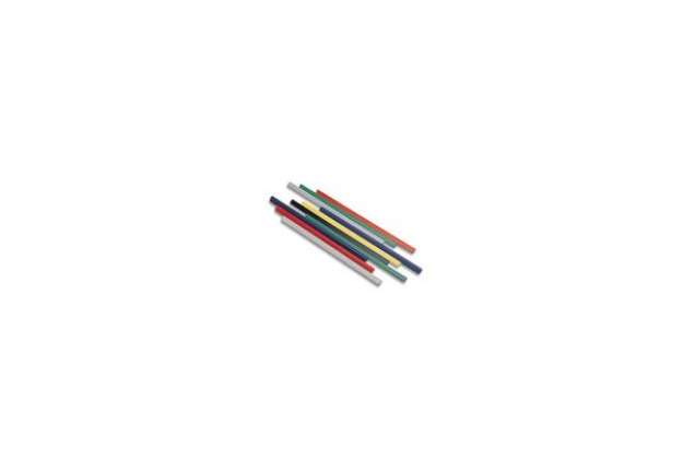 Immagine di Dorsini tondi Methodo capacità 30 fogli dorso 6 mm nero conf. 80 pezzi - X800603