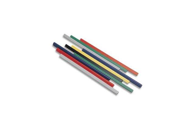 Immagine di Dorsini tondi Methodo capacità 30 fogli dorso 6 mm blu conf. 80 pezzi - X800605