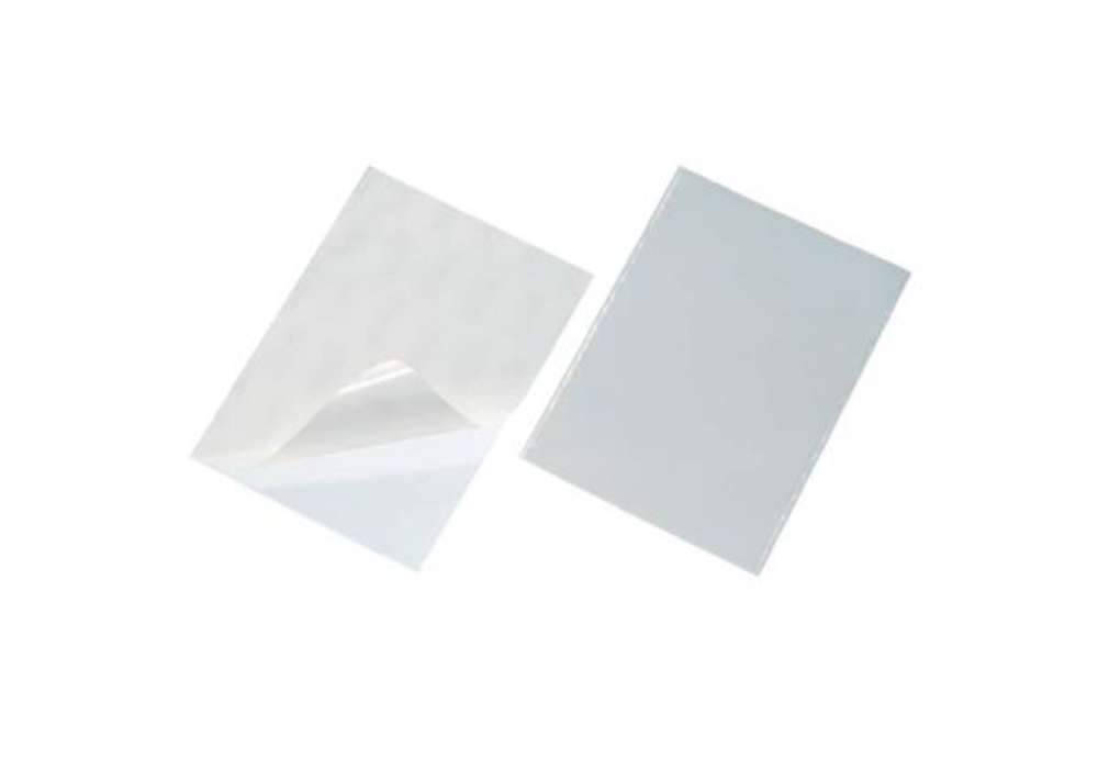Immagine di Buste adesive DURABLE POCKETFIX® A4 polipropilene trasparente conf. 50 pezzi - 829619