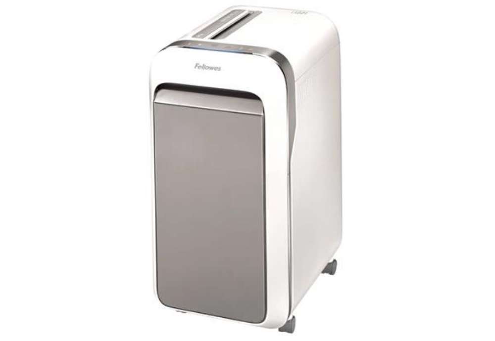 Immagine di Distruggidocumenti uso moderato Fellowes LX221 - P-5 - 30 L - taglio a microframmenti 2x12 mm - bian