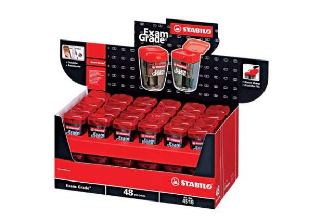 Immagine di Temperamatite con serbatoio Stabilo Exam Grade 1 foro - 4518/48