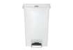 Immagine di Contenitore in resina Rubbermaid Slim Jim® Step-On bianco 50 L 1883557