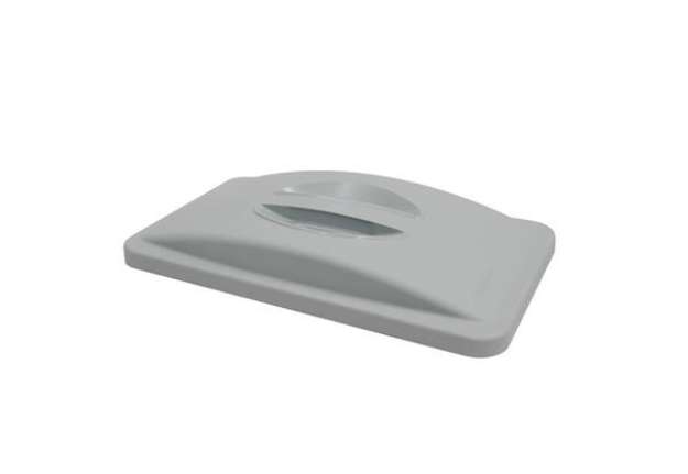 Immagine di Coperchio Slim Jim con maniglia Rubbermaid GREY FG268888LGRAY