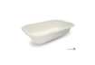 Immagine di Vaschetta rettangolare in cellulosa 500 ml Scatolificio del Garda bianco bianco - Conf. 125 pezzi -