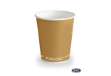 Immagine di Bicchiere 3oz (85ml) Avana in cartoncino Bio Scatolificio del Garda Avana Conf. 50 pezzi - 300-65-S