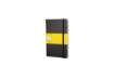 Immagine di Taccuino a quadretti large 13x21 cm copertina rigida Moleskine nero QP061