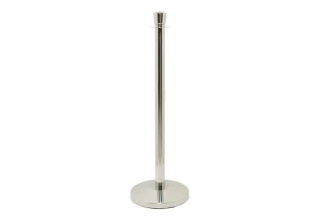 Immagine di Set di 2 colonne segnapercorso Securit® Budget 100x33x33 cm - cromato RS-LW-CH