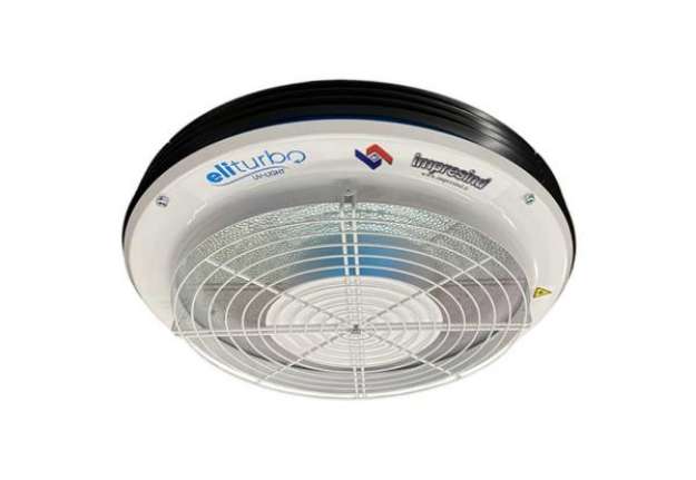 Immagine di Sanificatore-Miscelatore d'aria con tecnologia UV-C Eliturbo UV-Light grigio - UVL-100