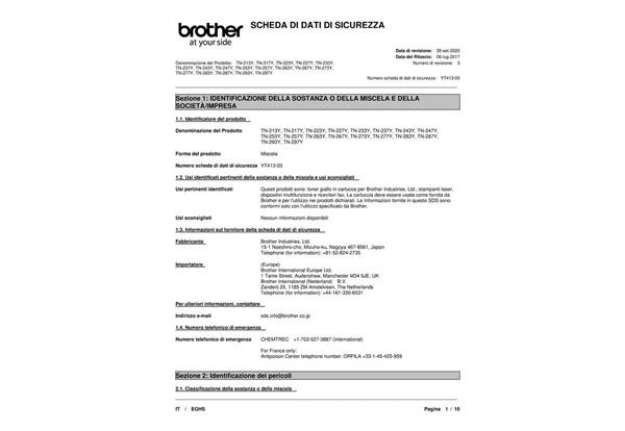 Immagine di Toner Brother Giallo  TN243Y