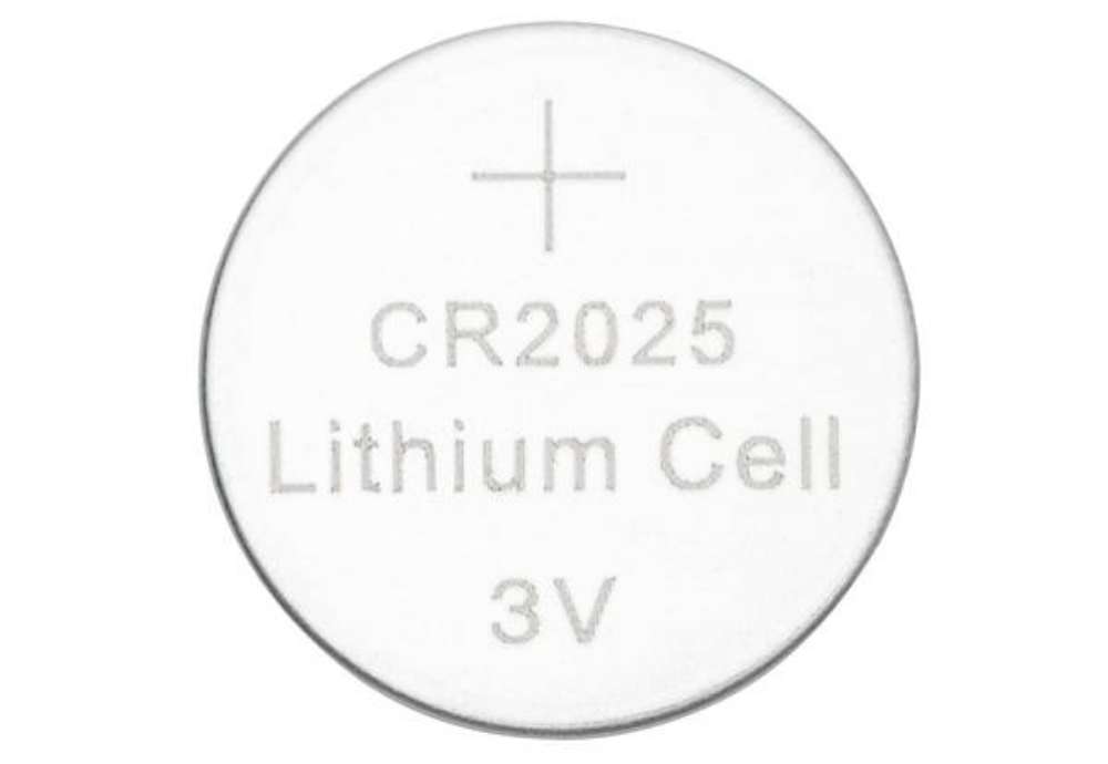 Immagine di Batterie al litio a bottone 3V Q-Connect CR2025 conf. 4 pezzi in blister - KF14559