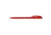 Immagine di Penne a sfera Tratto 1Uno Green Plastic punta 1 mm - tratto 0,5 mm - rosso Conf. 50 pezzi - F838302