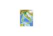 Immagine di Carta geografica plastificata - 100x140 cm CWR Italia 06990