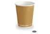 Immagine di Bicchiere 5,5 oz (195ml) in cartoncino Bio Scatolificio del Garda Avana - Conf. 50 pezzi - 315-65-S