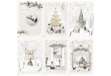 Immagine di Biglietti augurali Natalizi ''Buon/Felice Natale'' 12x18 cm - conf.6 pezzi Biembi B4P232C61