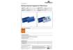Immagine di Tasche per identificazione Durable con bande magnetiche blu f.to esterno mm. 163x83- inserto 150x67m