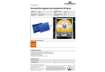 Immagine di Tasche per identificazione Durable con bande magnetiche blu f.to esterno mm. 223x163- inserto A5 ori
