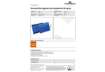 Immagine di Tasche per identificazione Durable con bande magnetiche blu f.to esterno mm. 311x225- inserto A4 ori