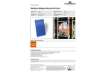 Immagine di Tasche per identificazione Durable con magneti al neodimio blu f.to esterno mm. 223x368- inserto A4