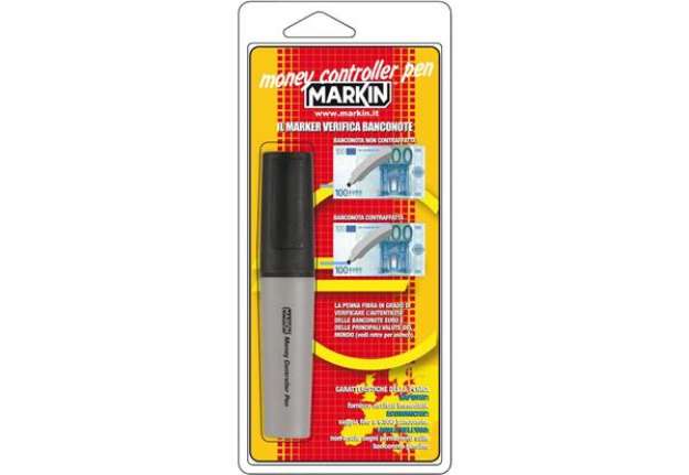 Immagine di Penna verifica banconote MARKIN fusto quadrato DBT158