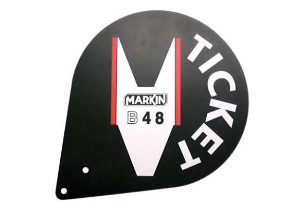 Immagine di Cartello segnalazione eliminacode MARKIN 32,5x25,5 cm Y610CART