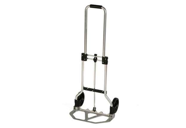 Immagine di Carrello portapacchi Serena Group in alluminio e plastica grigio/nero 38x96 cm - GZS50
