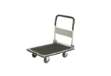 Immagine di Carrello portapacchi Serena Group in lamiera rinforzata grigio/nero 91x61x87 cm - portata 300 kg - P