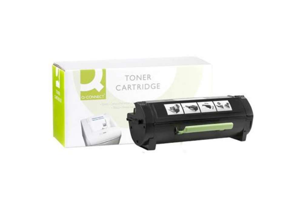 Immagine di Toner Q-Connect rigenerato Lexmark 502H (50F2H0E) nero - KF26126