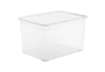 Immagine di Contenitore Rotho Clear Box in PPL impilabile trasparente - 46 L 55x37,5x31,5 cm - F707808