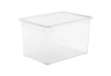 Immagine di Contenitore Rotho Clear Box in PPL impilabile trasparente - 46 L 55x37,5x31,5 cm - F707808