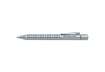 Immagine di Penna a sfera a scatto Faber-Castell Grip 2011 XB argento 144111
