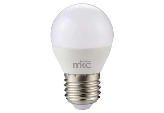 Immagine di Lampadina MKC Minisfera LED E27 430 lumen bianco caldo 499048009