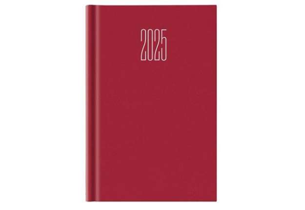 Immagine di Agenda 2026 Giornaliera S/D abbinati 11x16,5 cm Gommato rosso 26-062100403C