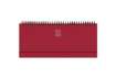 Immagine di Planning 2026 spiralato 29,8x10,5 cm Gommato rosso 26-023000403C