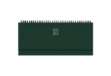 Immagine di Planning 2026 spiralato 29,8x10,5 cm Gommato verde 26-023000404C