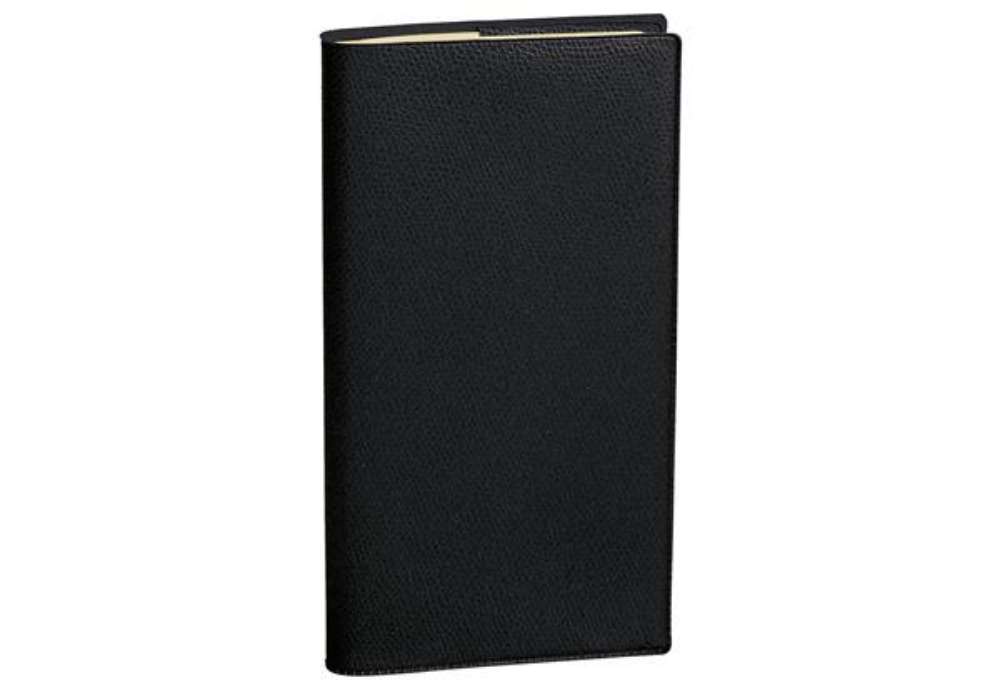 Immagine di Agenda settimanale Planital 2027 - c/spirale - copertina Impala - 8,8 x 17 cm - nero - Quo Vadis