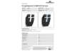 Immagine di Espositore da parete DURABLE FLEXIPLUS 2 comparti A4 polistirolo nero - 24,7x10x36 cm - 1709008060