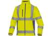 Immagine di Giacca Delta Plus Moonlight2 -classe 3- 5 tasche - tessuto softshell - argento giallo fluo-blu - XXL