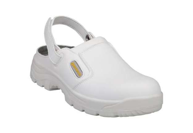 Immagine di Scarpe da lavoro DELTA PLUS Zoccoli - microfibra impermeabile bianco - 42 MAUB3SBBC42