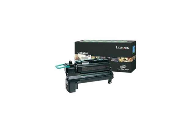 Immagine di Toner return program Lexmark nero  C780A1KG