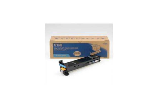 Immagine di Toner alta capacità 0492 Epson ciano  C13S050492
