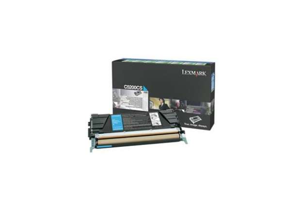 Immagine di Toner return program Lexmark ciano  C5200CS
