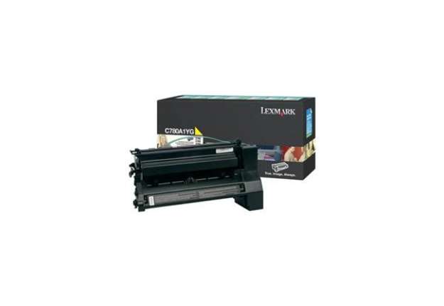 Immagine di Toner return program Lexmark giallo  C780A1YG