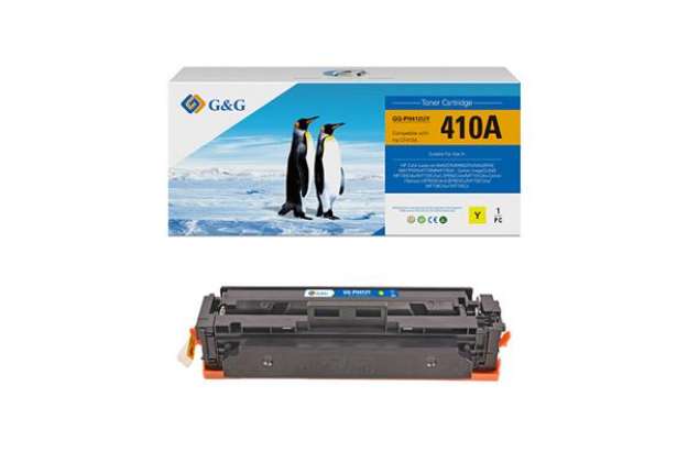 Immagine di G&G - Toner Compatibile per Hp CF412A- Giallo - 2.300 pag