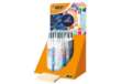 Immagine di Penna a sfera 4 Colors Decor - fantasie assortite - Bic - expo 30 pezzi