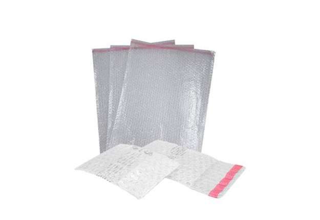 Immagine di Busta trasparente - a bolle d'aria - con chiusura adesiva - 10 x 13 cm - conf. 100 pezzi