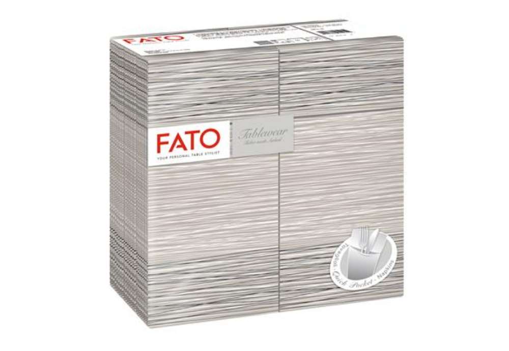 Immagine di Quick pocket linea Millerighe - 40 x 40 cm - polvere - Fato - conf. 40 pezzi