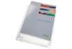 Immagine di Buste perforate a soffietto Leitz in PVC A4 trasparente confezione da 10 pezzi - 47561003