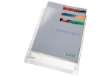 Immagine di Buste perforate a soffietto Leitz in PVC A4 trasparente confezione da 10 pezzi - 47561003