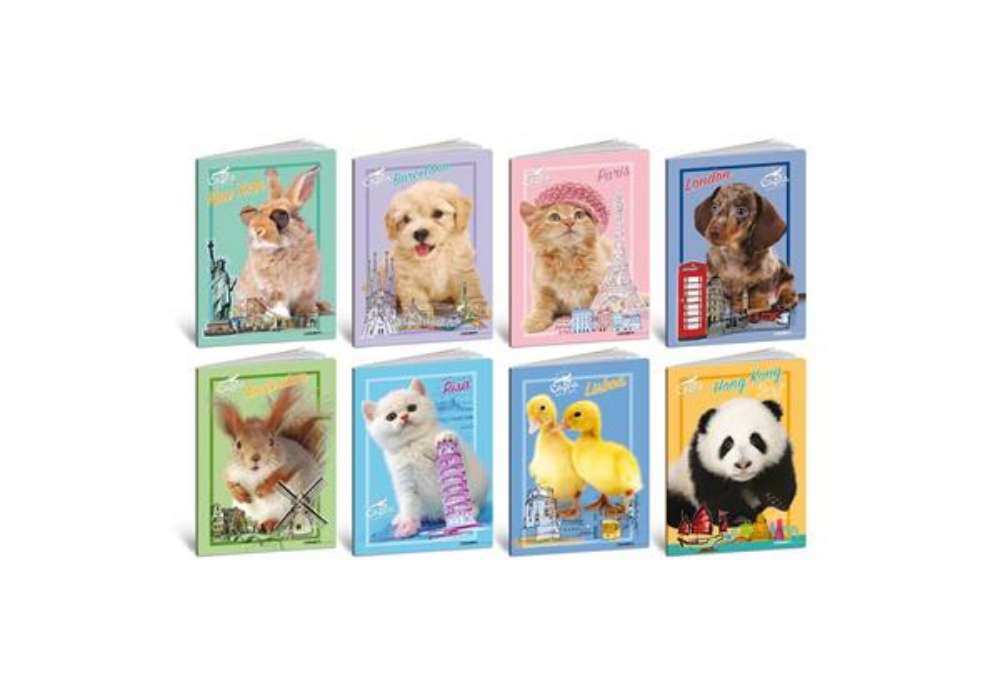 Immagine di Maxi quaderno Blasetti Best Friends A4 - 80 g/m² - 20+1 ff - Q - conf. 10 pezzi - 9223